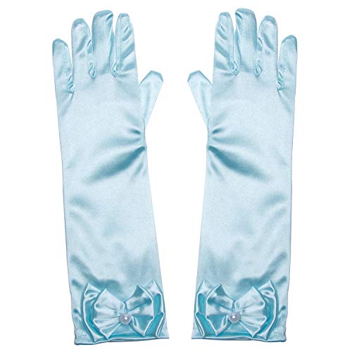 Algopix Similar Product 4 - Little Girls Princess GlovesSolid