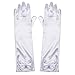 Algopix Similar Product 6 - Little Girls Princess GlovesSolid