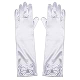 Algopix Similar Product 15 - Little Girls Princess GlovesSolid