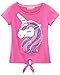 Algopix Similar Product 7 - Flip Sequin Unicorn Shirt Top for Girls