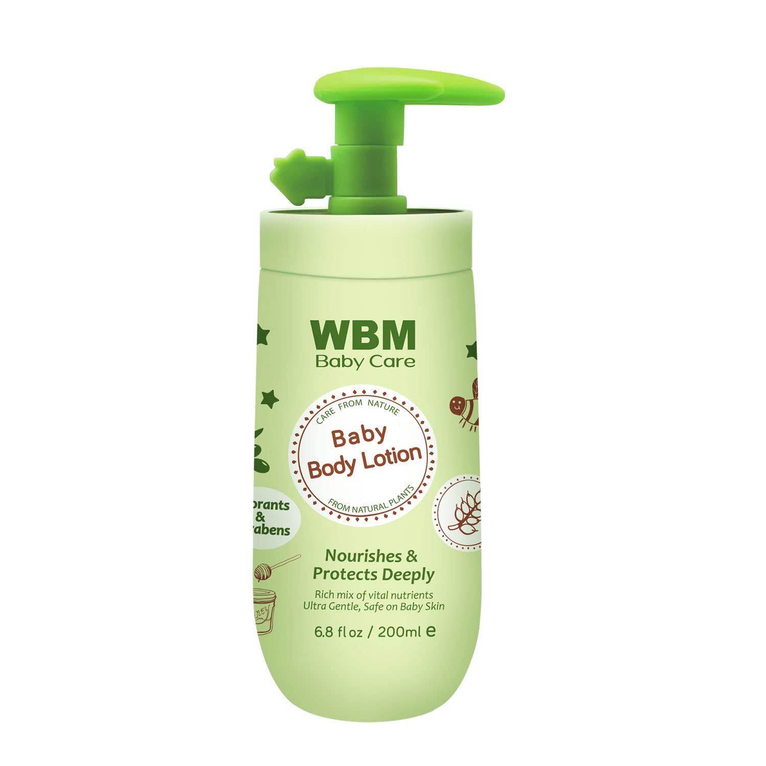Algopix Similar Product 15 - WBM Care Baby Lotion  Nourishing face