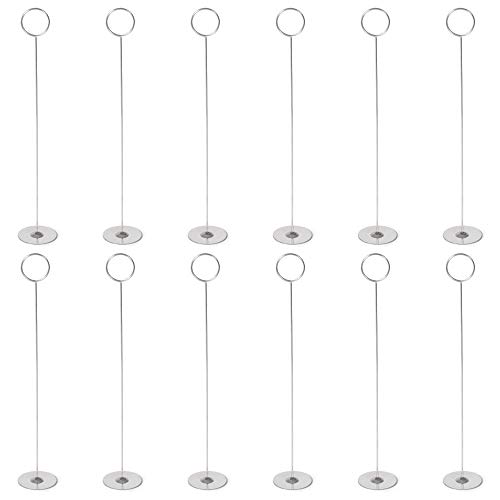 Algopix Similar Product 7 - 12Pack of 12 Table Number Holder