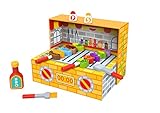 Algopix Similar Product 1 - TOYSTERS BBQ Box Wooden Cooking Toy