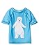 Algopix Similar Product 11 - Azul Turquoise Polar Bear Rashguard