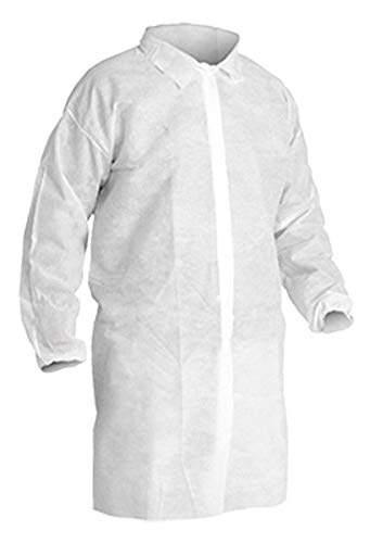 Algopix Similar Product 11 - Disposable Lab Coats with Elastic
