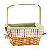Algopix Similar Product 13 - Fox Valley Traders Plaid Wicker Easter