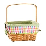 Algopix Similar Product 9 - Fox Valley Traders Plaid Wicker Easter