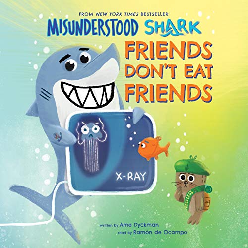 Algopix Similar Product 9 - Misunderstood Shark Friends Dont Eat