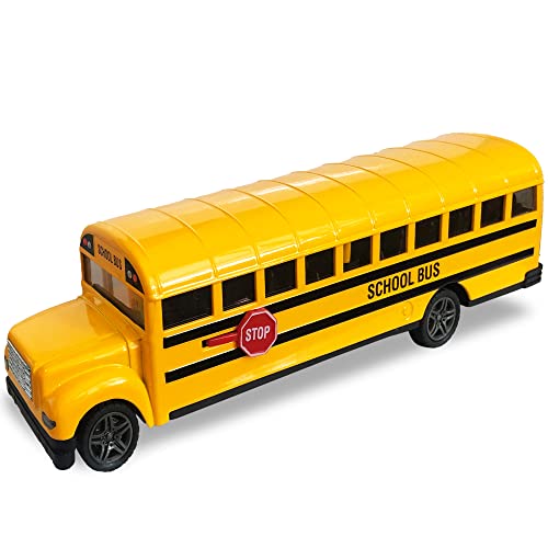 Algopix Similar Product 2 - ArtCreativity Diecast Yellow School Bus