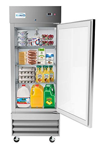 Algopix Similar Product 6 - KoolMore 29 Stainless Steel Solid Door