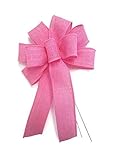 Algopix Similar Product 2 - Large 10 Handmade Wired Pink Linen