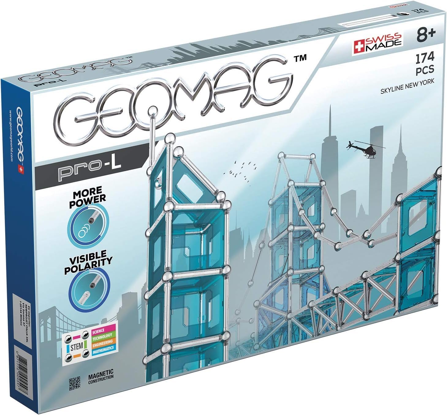Algopix Similar Product 6 - Geomag Pro L New York SKYLINE174 pcs