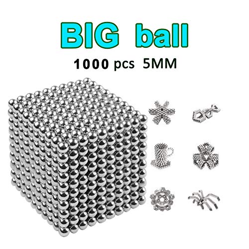 Algopix Similar Product 20 - DOTSOG 1000 pcs 5mm Magnetic Balls