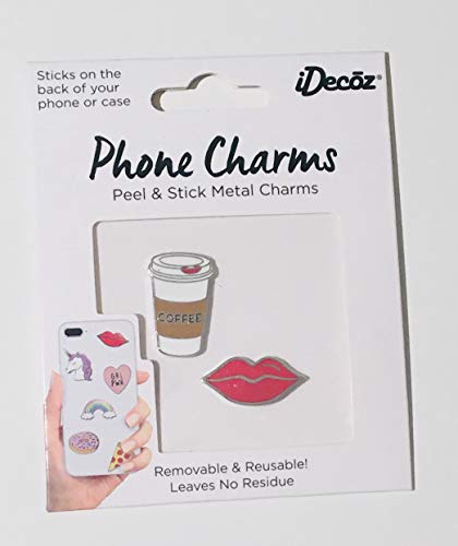 Algopix Similar Product 2 - iDecoz Pack of 2 Phone Charms are