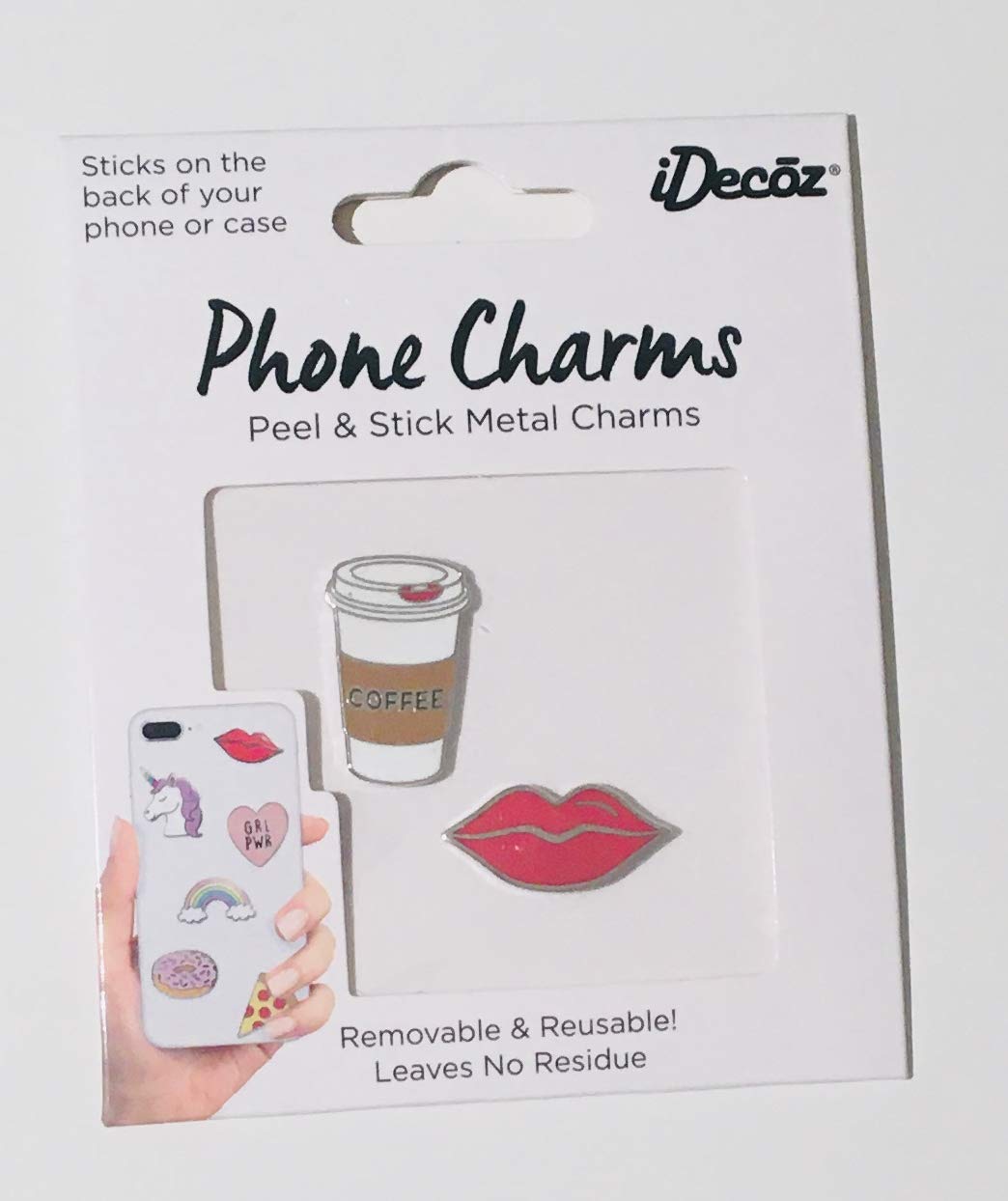 Algopix Similar Product 6 - iDecoz Pack of 2 Phone Charms are