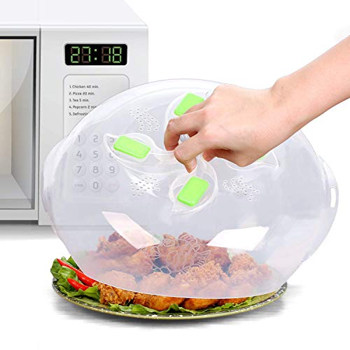 Algopix Similar Product 4 - Microwave Plate Cover  Magnetic Hover