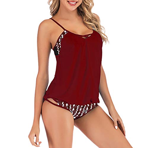 Algopix Similar Product 11 - Womens Tankini Swimsuits CrossBack