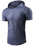 Algopix Similar Product 5 - COOFANDY Mens Muscle Hoodies Gym