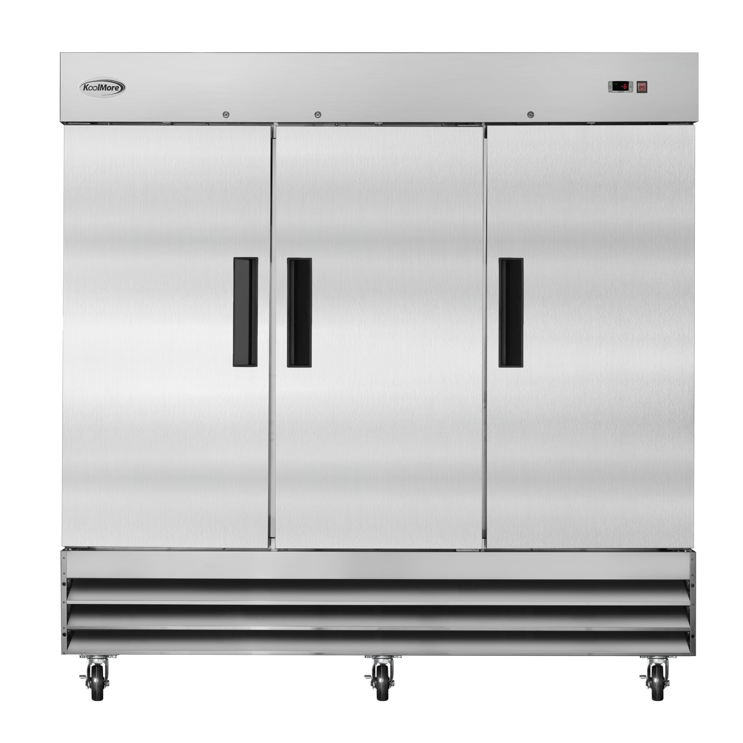 Algopix Similar Product 16 - KoolMore 82 3 Door Stainless Steel