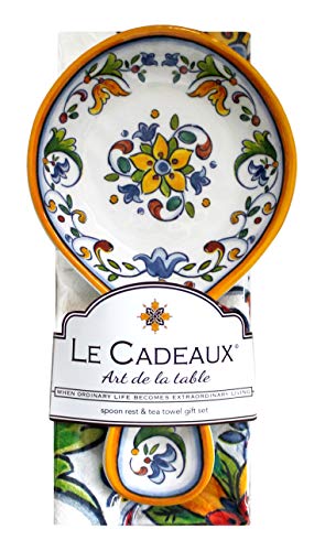 Algopix Similar Product 6 - Le Cadeaux Capri Melamine Spoon Rest