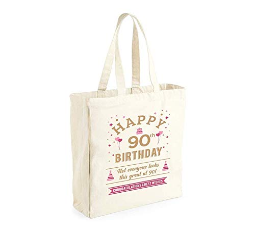 Algopix Similar Product 6 - 90th Birthday Keepsake Gift Bag Present
