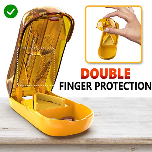 Algopix Similar Product 6 - Pill Cutter Splitter  Tablet Pill