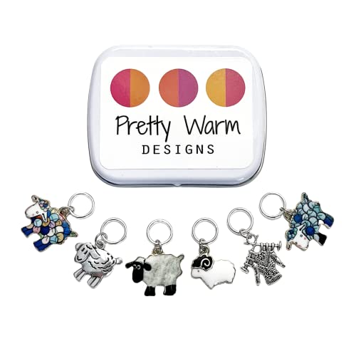 Algopix Similar Product 14 - Sheep Stitch Markers for Knitting with