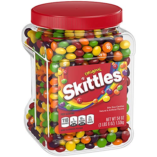 Algopix Similar Product 20 - Skittles Original Fruity Candy Jar