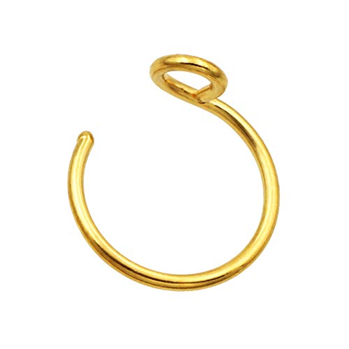 Algopix Similar Product 14 - FANSING Fake Nose Ring 20g Faux Nose