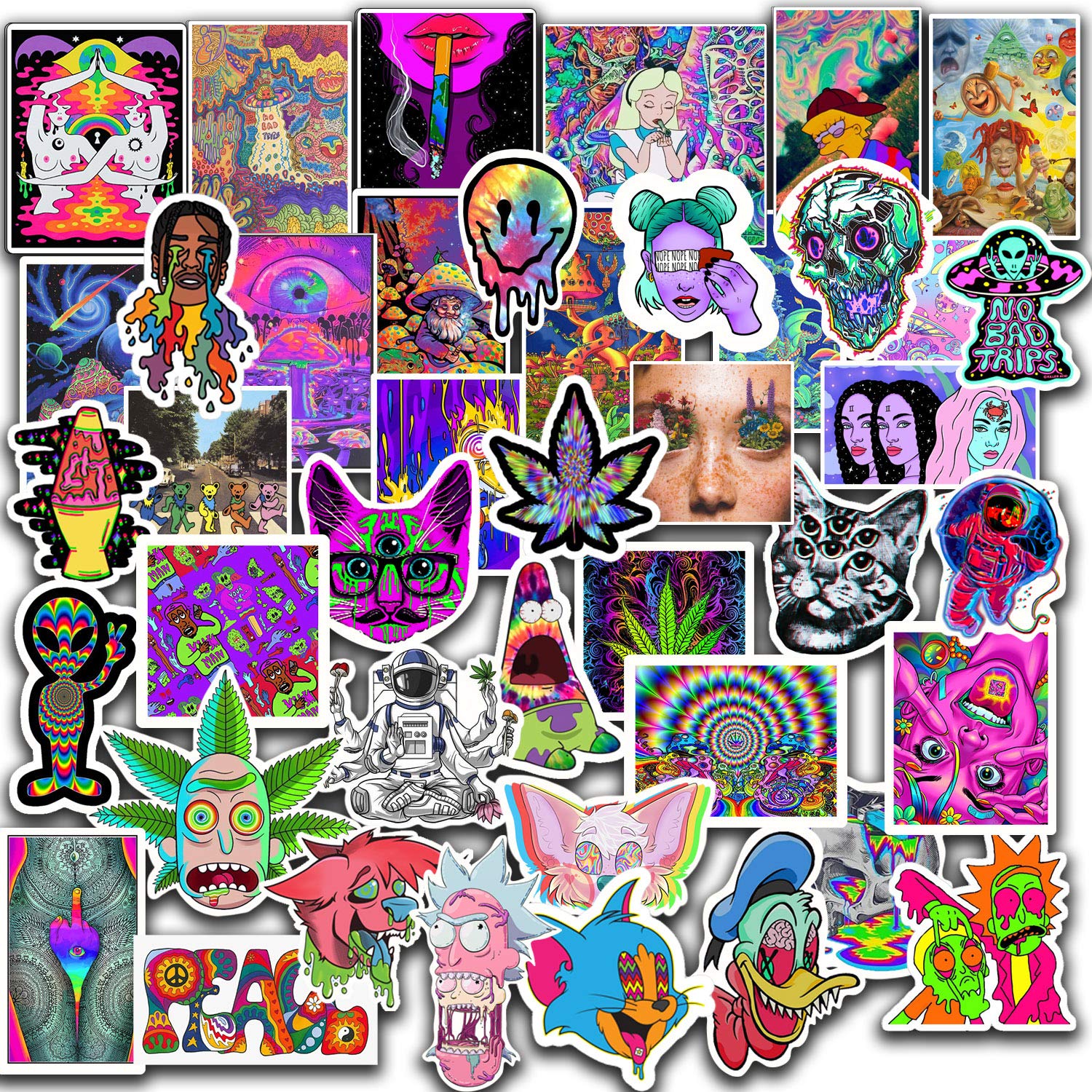Algopix Similar Product 5 - Crate Paper Chipboard Stickers, Multi