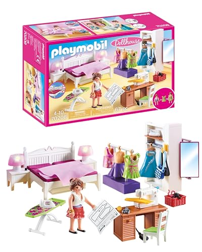 Algopix Similar Product 11 - Playmobil Bedroom with Sewing Corner