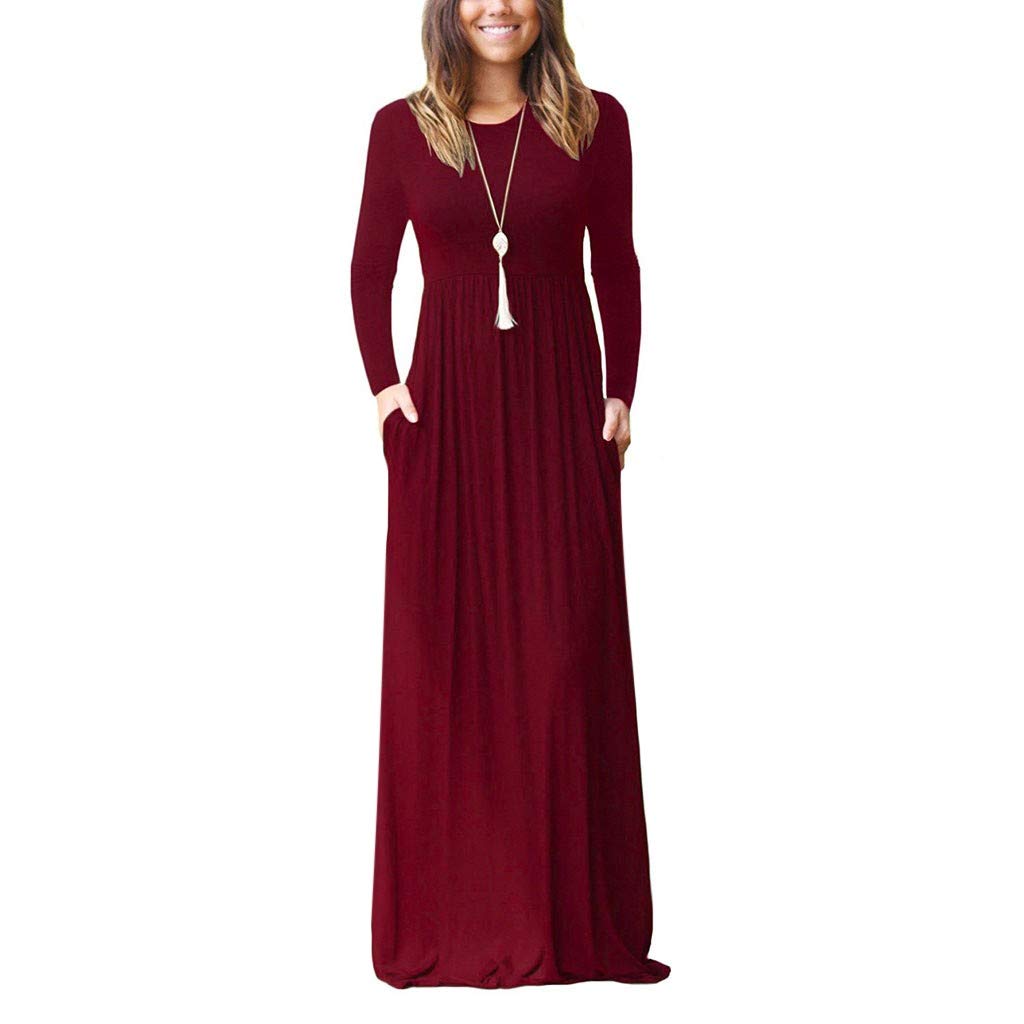 Algopix Similar Product 3 - Ulanda Elegant Womens Maxi Dress