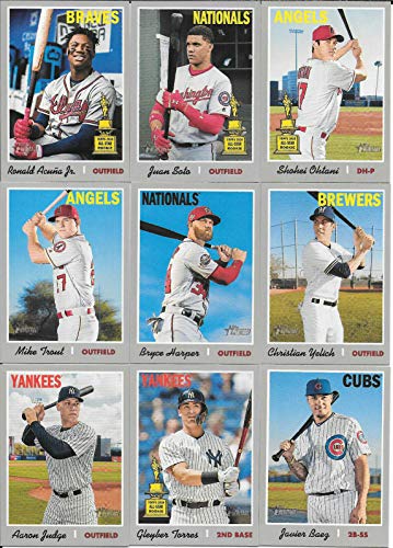 Algopix Similar Product 13 - 2019 Topps Heritage Baseball Complete