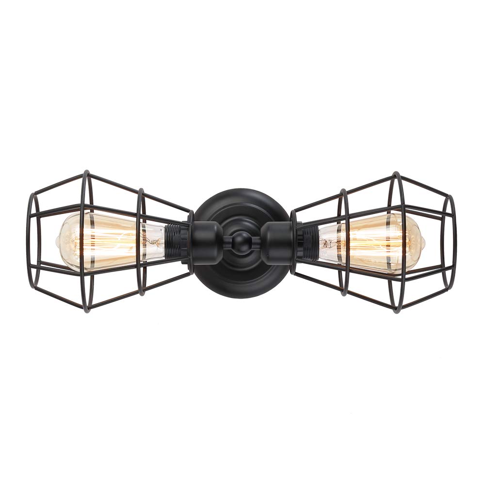 Algopix Similar Product 18 - KOONTING Wire Cage Wall Sconce 2 Pack