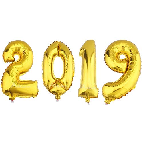 Algopix Similar Product 1 - 32 Inch 2019 Number Balloon Decoration