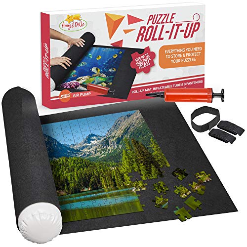 Algopix Similar Product 11 - Puzzle Roll Up Mat  Store and