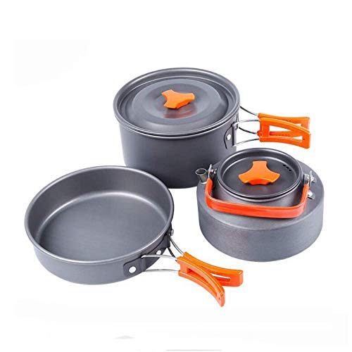 Algopix Similar Product 3 - MTK Camping Set Pot Portable Aluminum