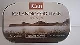 Algopix Similar Product 9 - ICan Icelandic Cod Liver in Own Oil