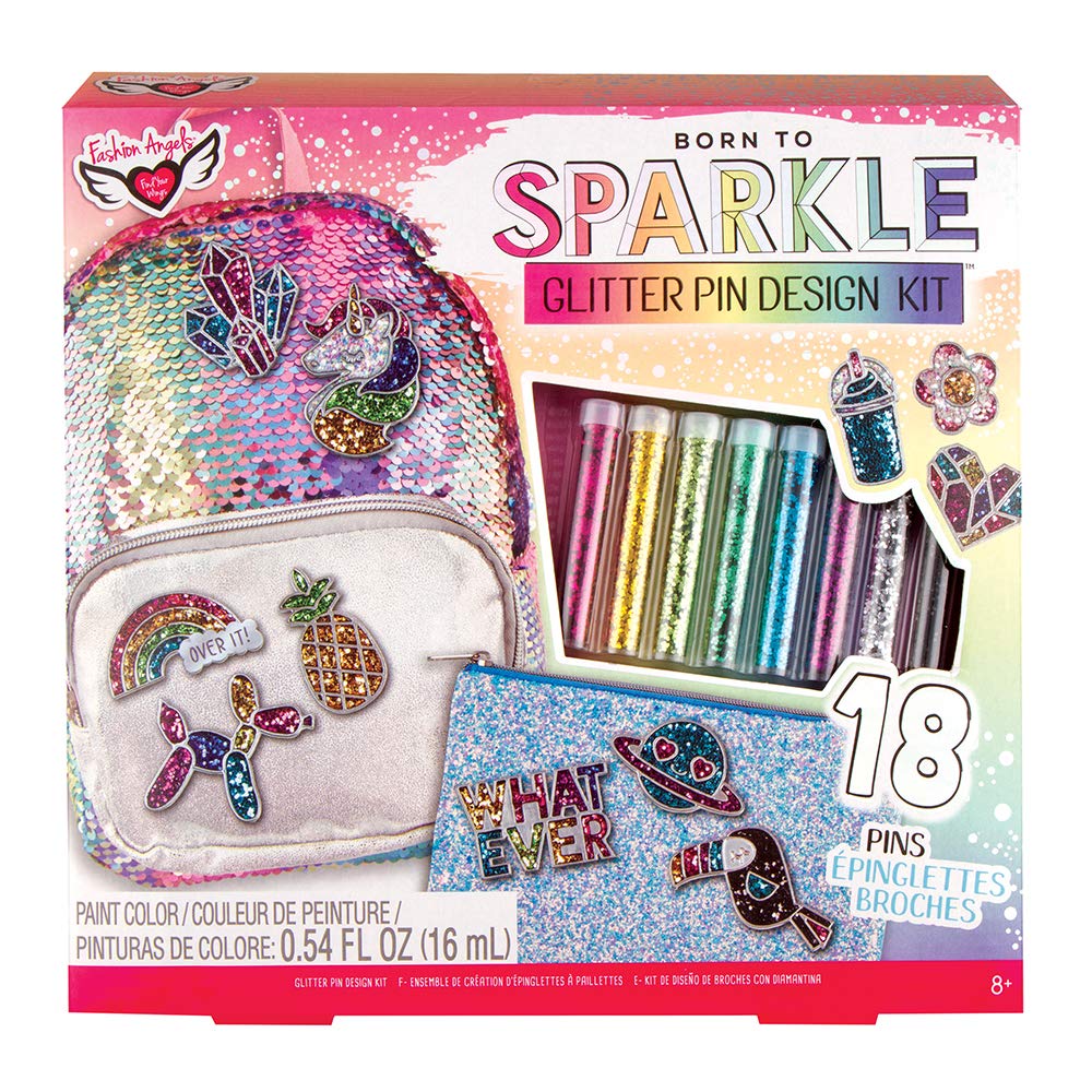 Algopix Similar Product 12 - Fashion Angels Glitter Pin Design Kit