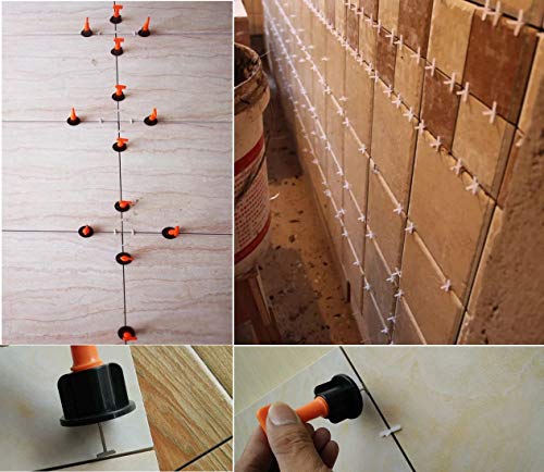 Algopix Similar Product 9 - YIYATOO 100pcs Tile Leveler Spacers and