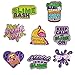 Algopix Similar Product 6 - I Love Slime Enamel Pin Set of 8 