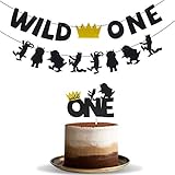 Algopix Similar Product 19 - Joymee Wild One Banner with Wild One