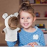 Algopix Similar Product 8 - Hey Play Dog Hand Puppet  Plush