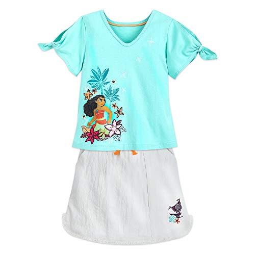 Algopix Similar Product 18 - Disney Moana TShirt and Shorts Set for
