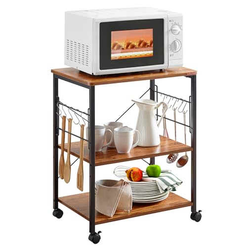 Algopix Similar Product 2 - Mr IRONSTONE Microwave Cart 237 for