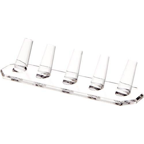 Algopix Similar Product 13 - Plymor Brand Clear Acrylic Ring Finger
