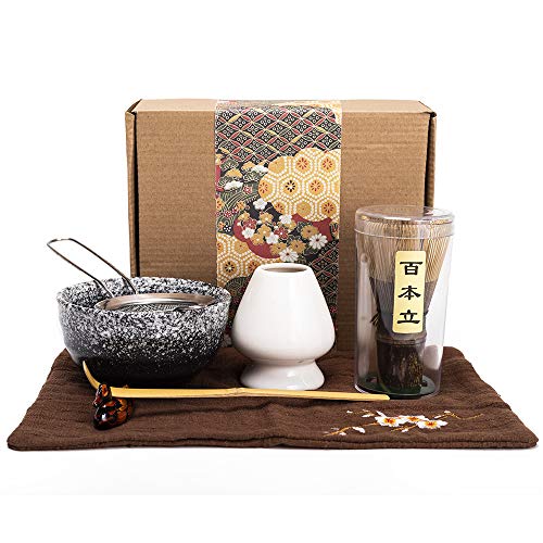 Algopix Similar Product 8 - Bamboo Matcha Tea Whisk Set Chasen