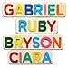 Algopix Similar Product 3 - Personalized Wooden Name Puzzle for