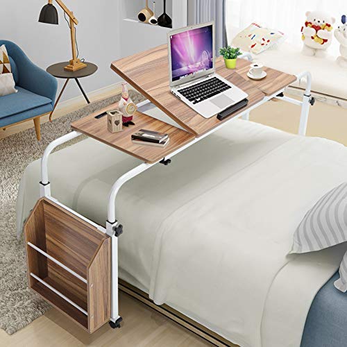 Algopix Similar Product 1 - Greensen Adjustable Overbed Table with