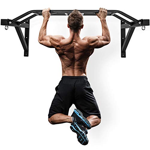 Algopix Similar Product 11 - Wall Mount PullUp Bar  47 MultiGrip